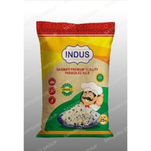 INDUS BASMATI PARBOILED RICE - 25KG (TLSM) BAG